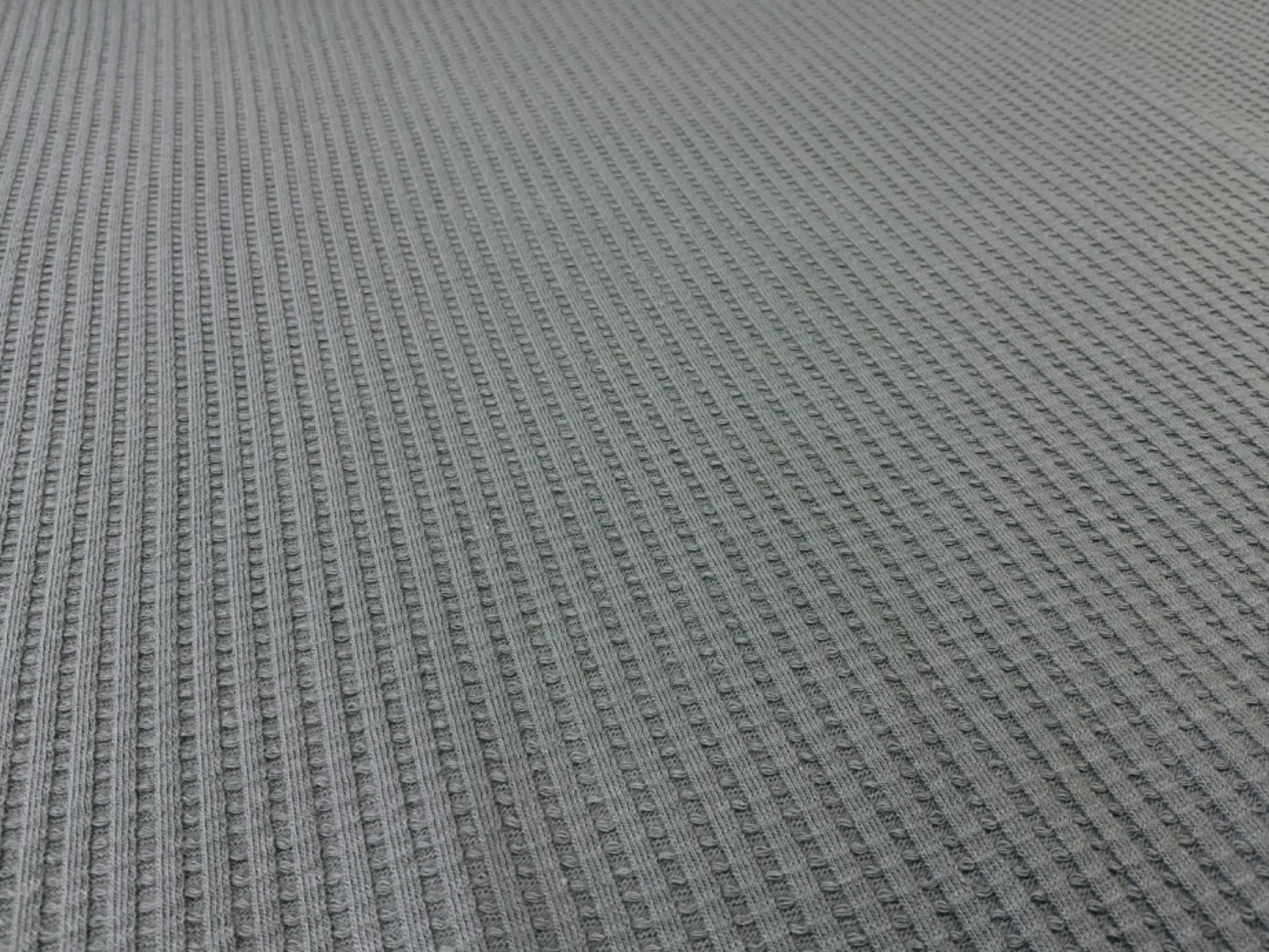 B372 Waffle Knit Jersey Sage