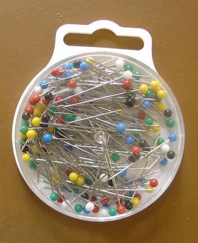 Prym Dressmakers Plastic Headed Sewing Pins