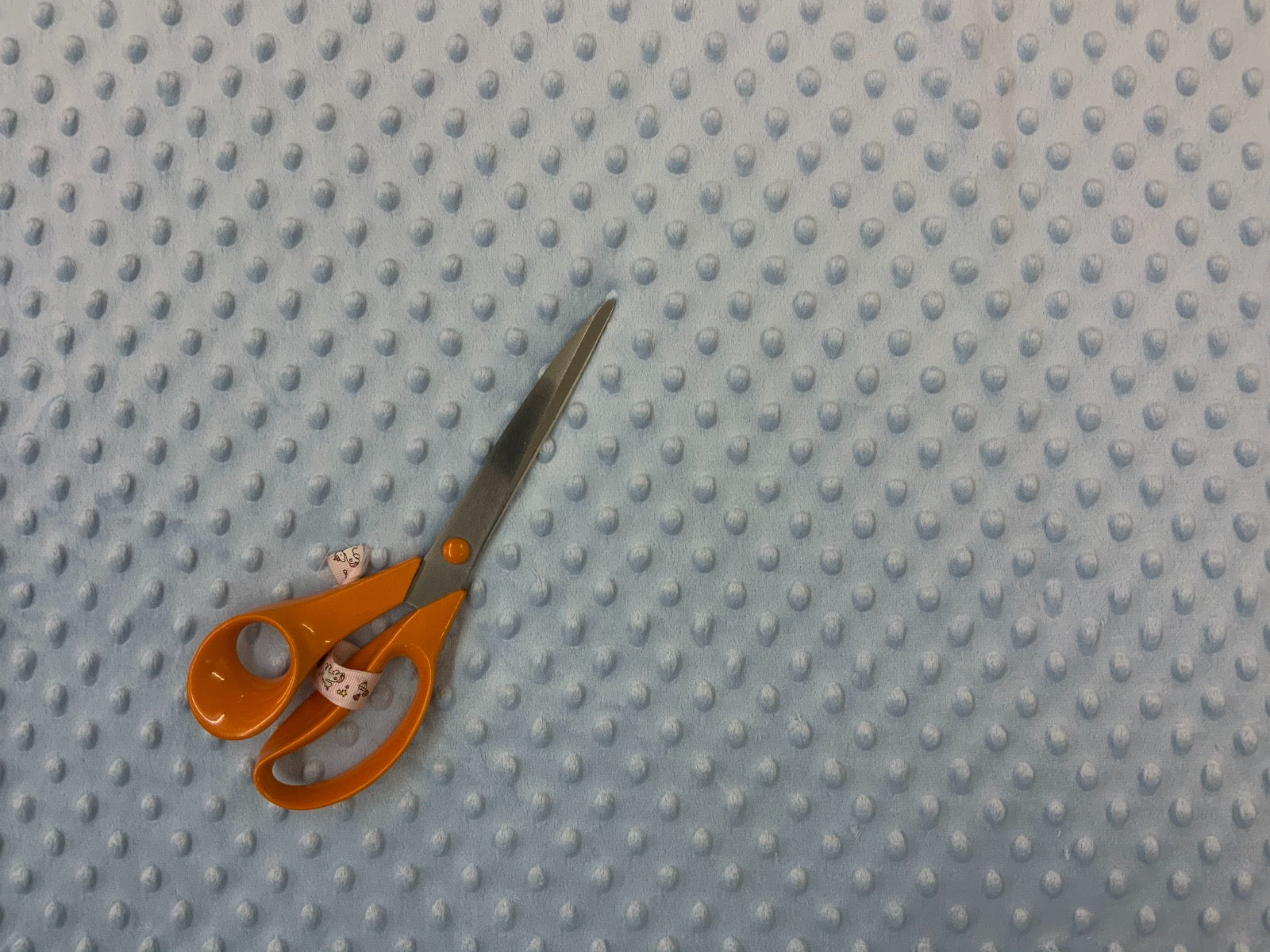 Pale Blue Dimple Fleece Fur Fabric