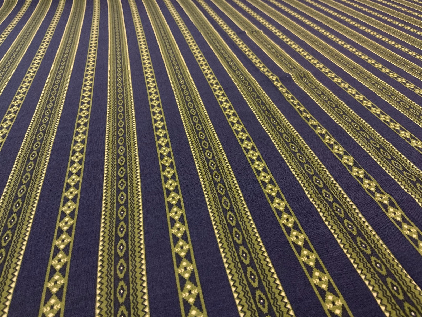 F217 Aztec Tribal Stripe Navy