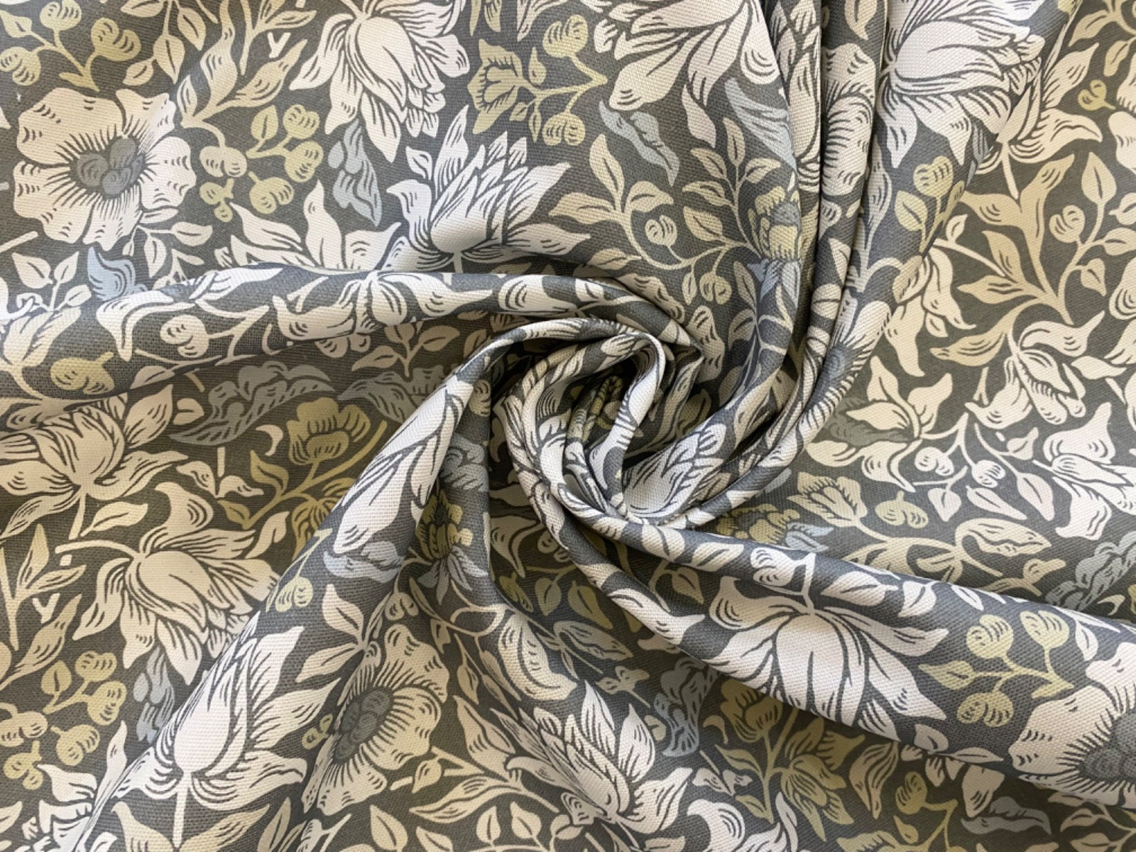 Clarke & Clarke Mallow Slate Dove