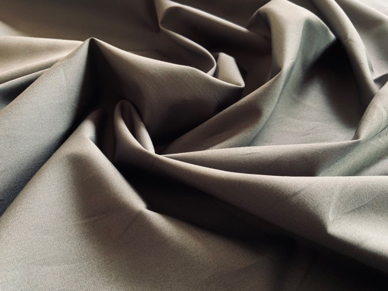 Plain Cotton Poplin Dark Grey CP0001