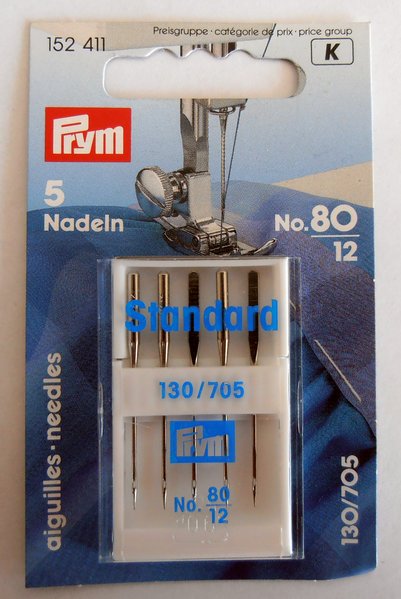 Prym Sewing Machine Needles 80/12
