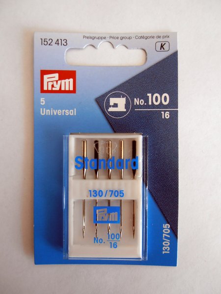 Prym Sewing Machine Needles 100/16