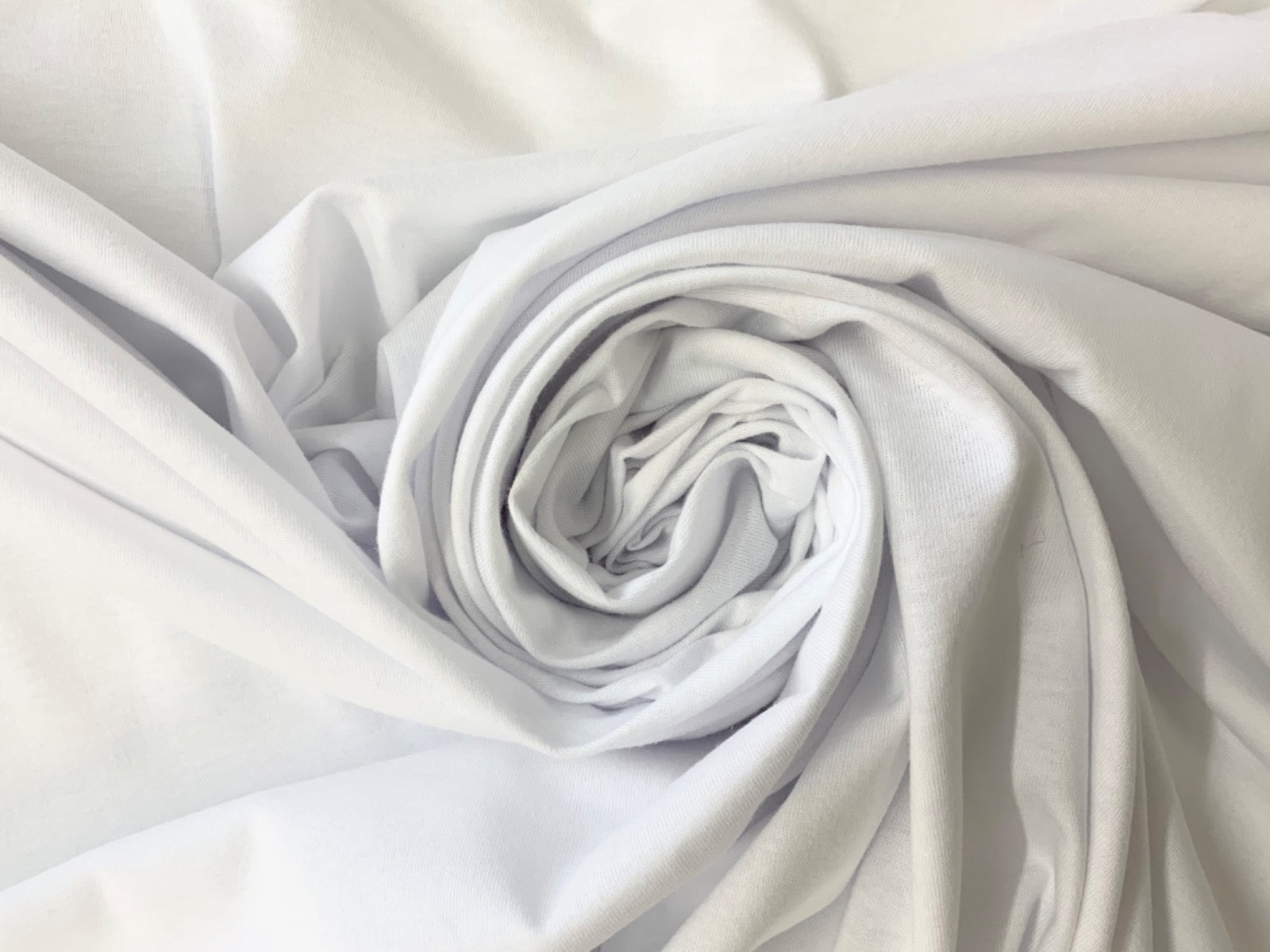 Tex Ex 2641 Wide Cotton Jersey White