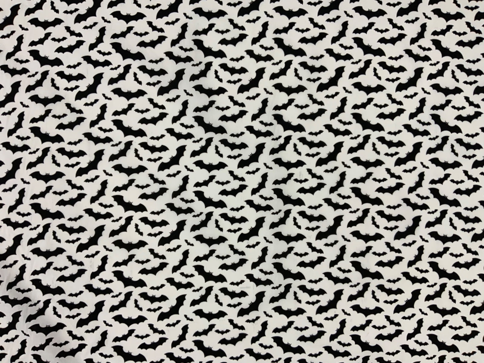 C712 Flying Bats Poly Cotton