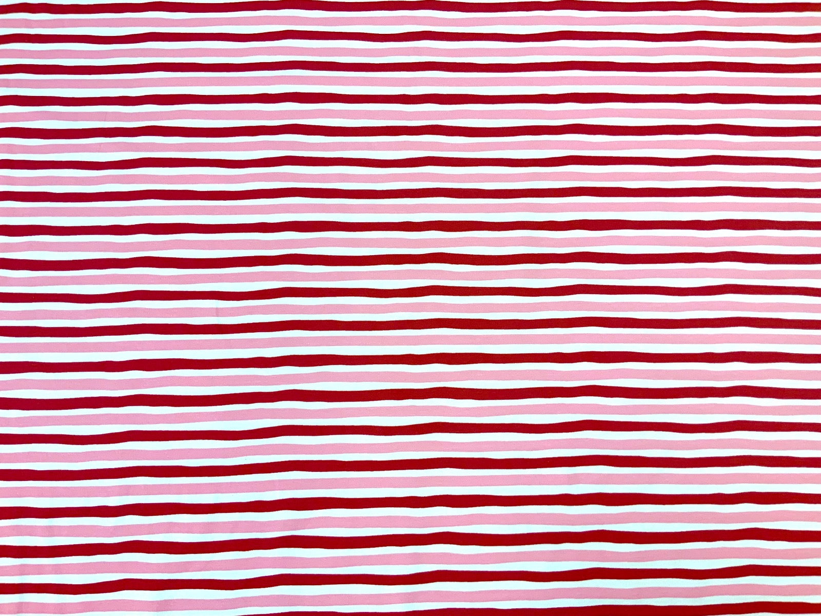 B366 Painted Stripe Jersey Pink/Red