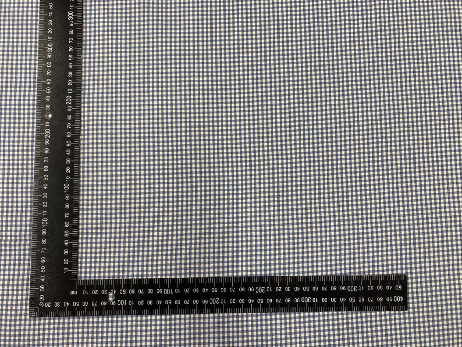 C751 3mm Denim Blues Woven Cotton Gingham