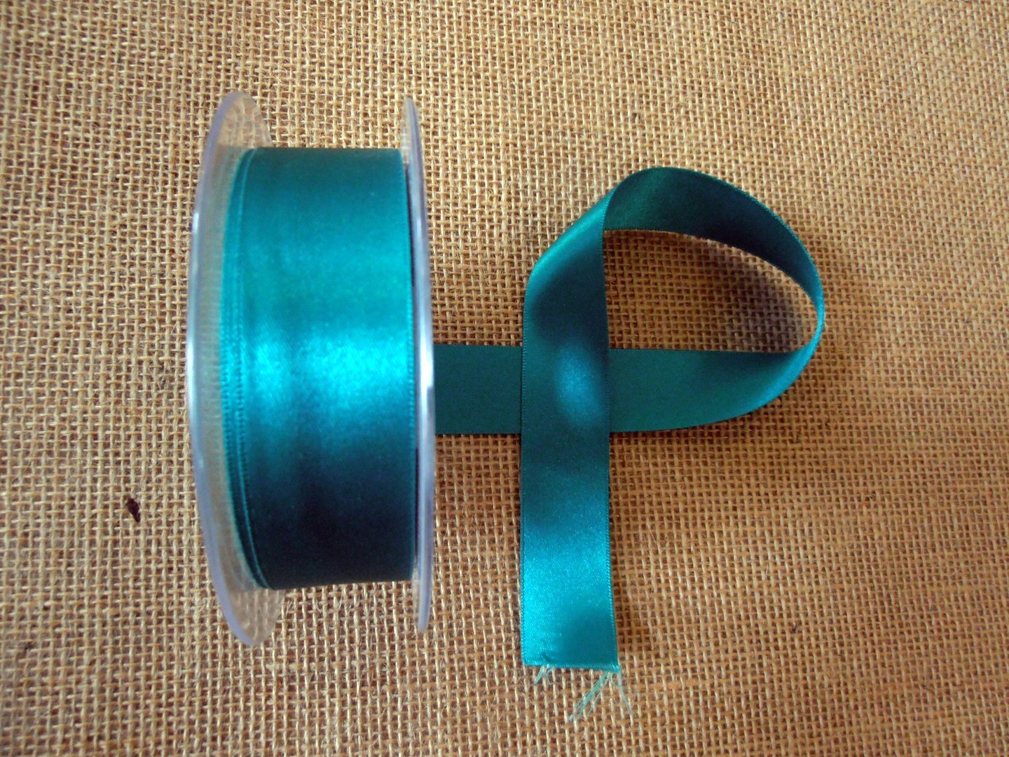 25mm Satin Ribbon Jade col 68