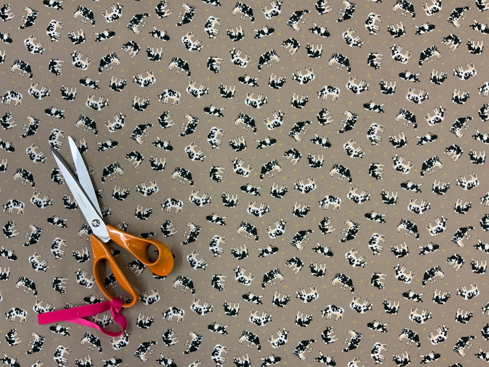 Cows Dress Cotton S84