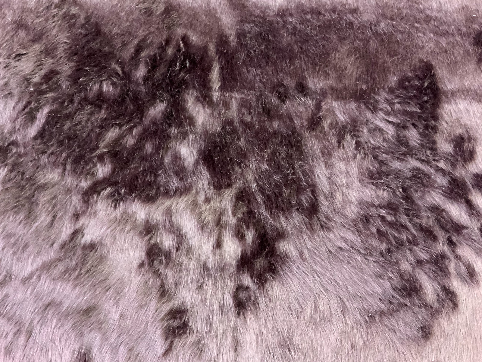 Luxury Longhair Burgundy Faux Fur Tex Ex 2495