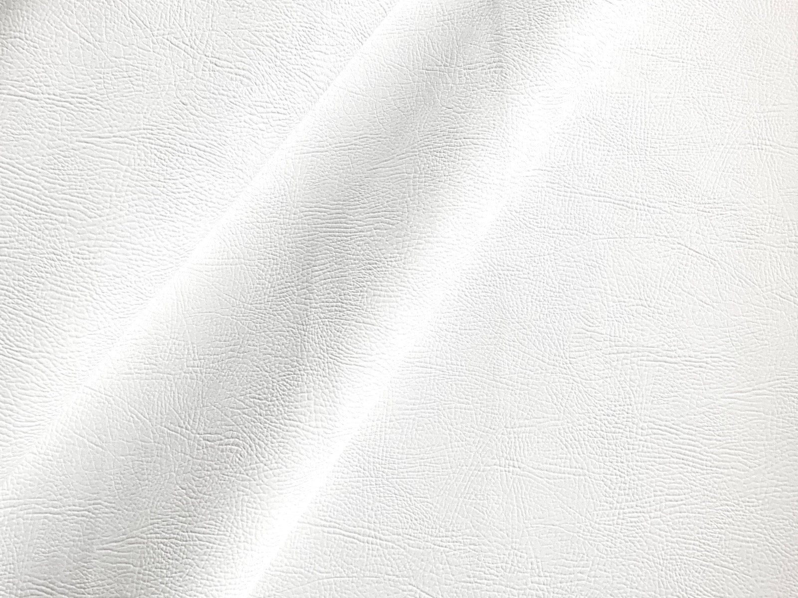 Flame Retardant Faux Leatherette Fabric White