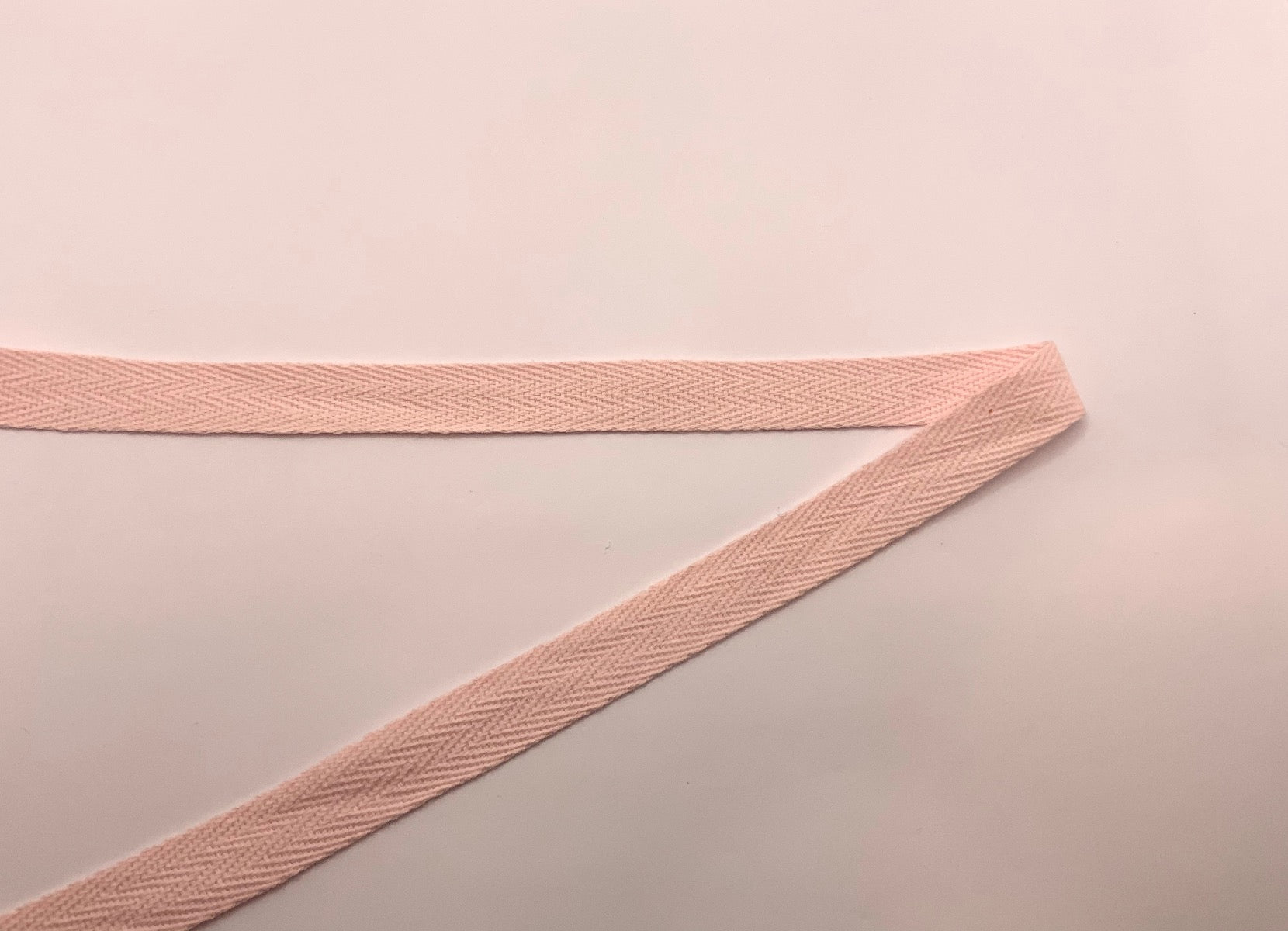 1/2" Cotton Tape Light Pink