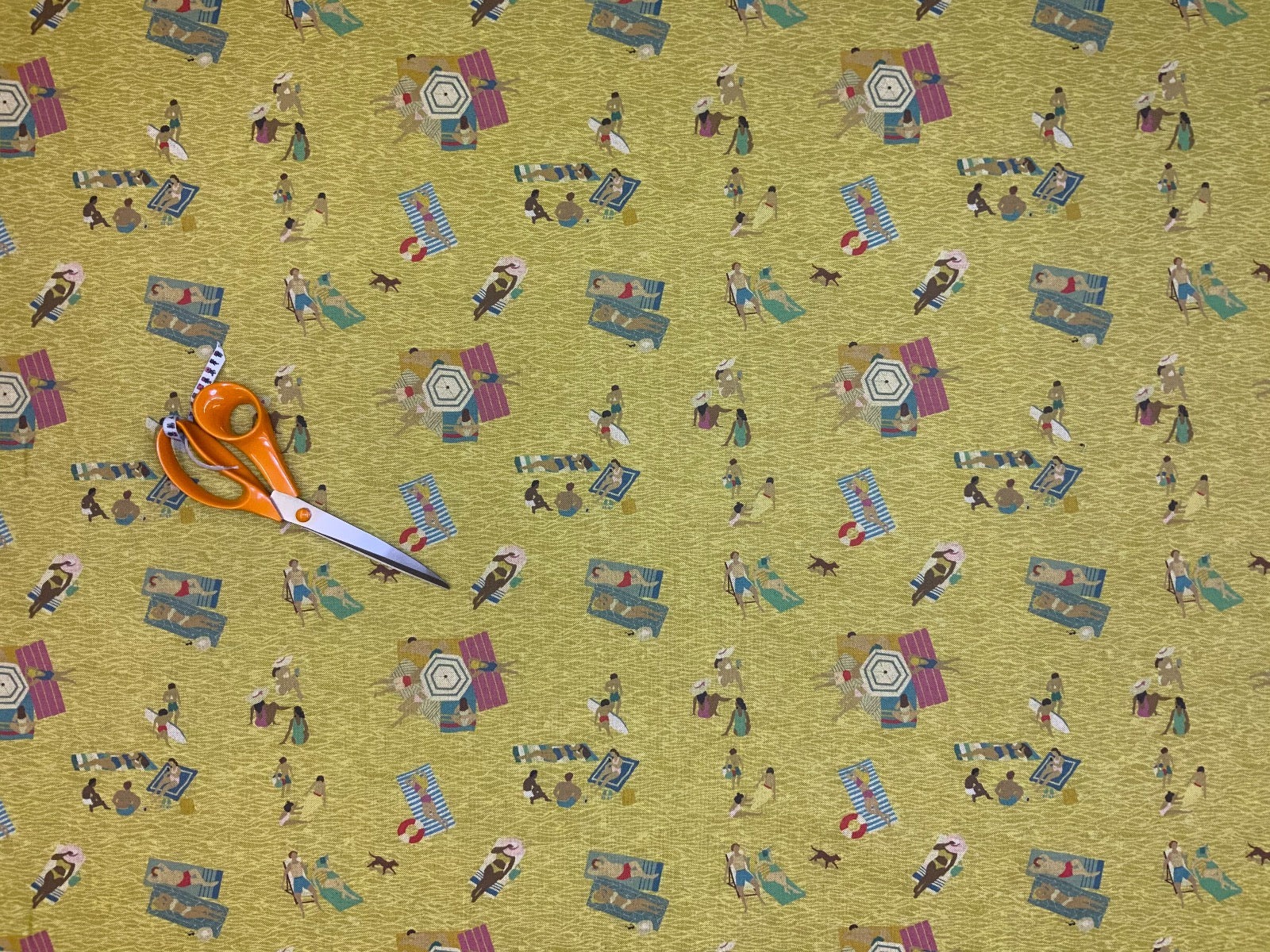 Beach Day Oilcloth S60