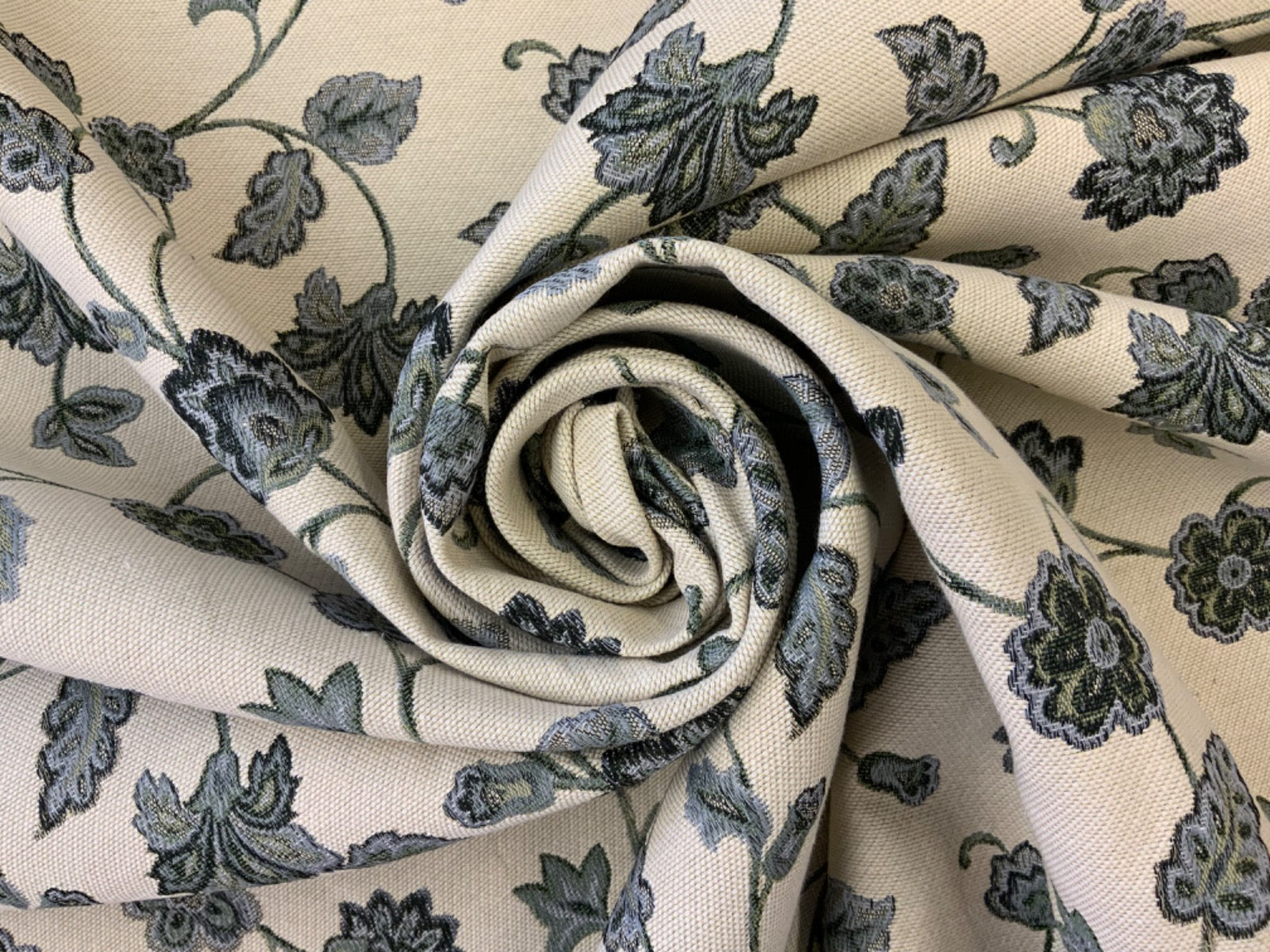 Tex Ex 2599 Bess Floral Tapestry Slate