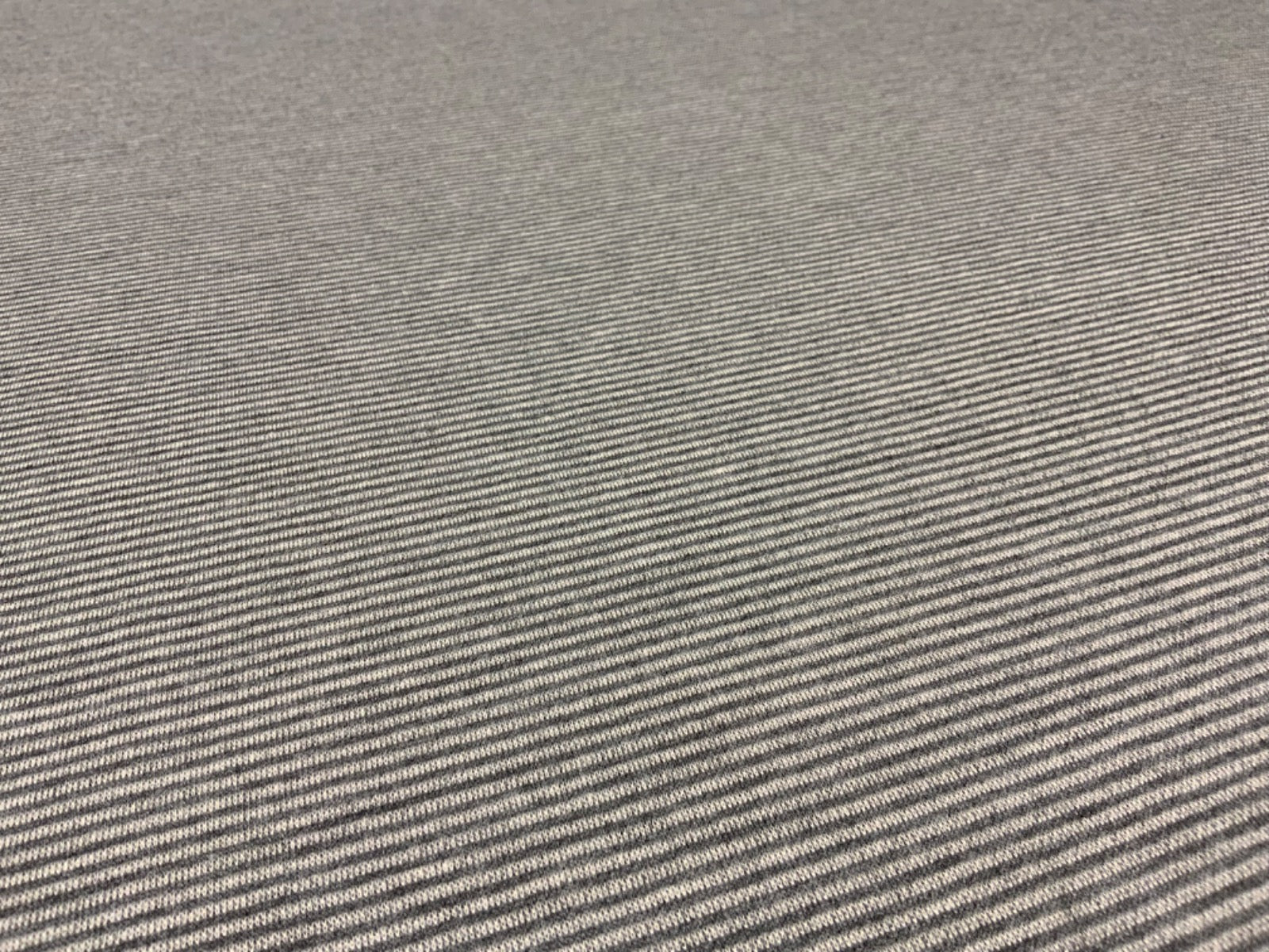F302 Double Knit Stripe Grey