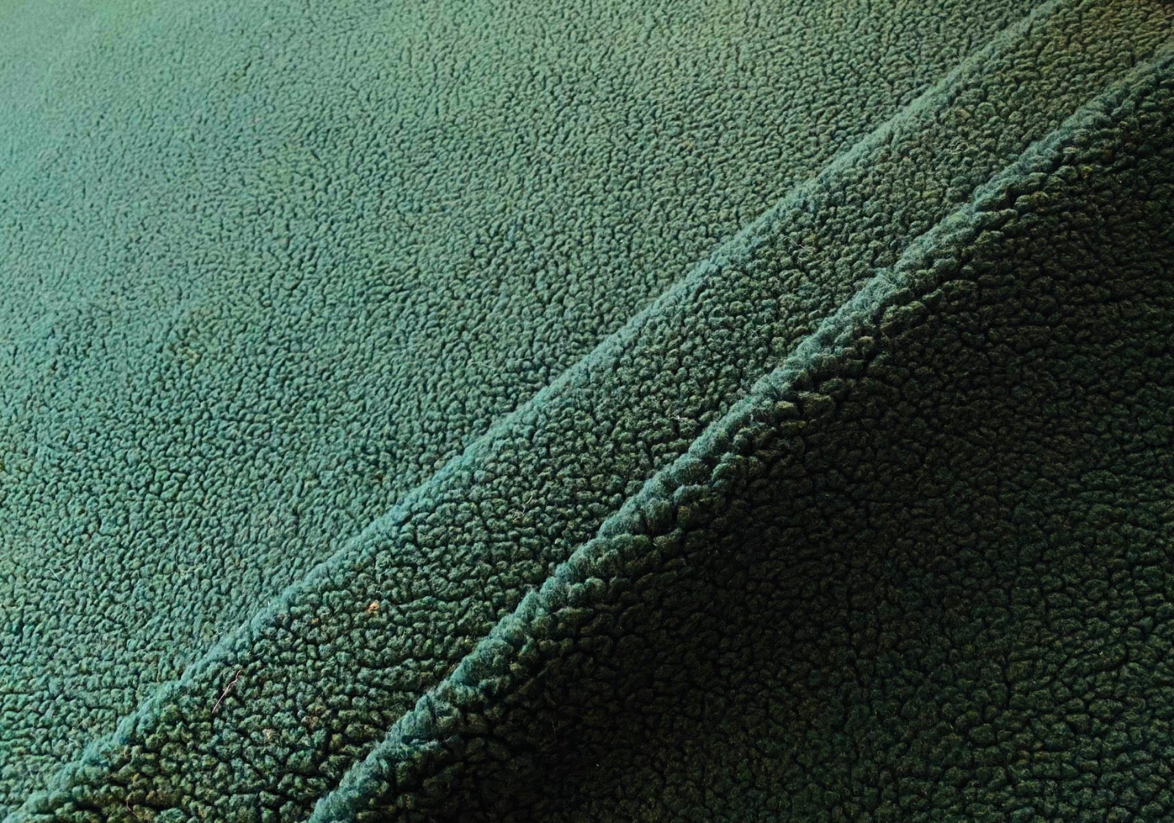 Recycled Luxury Sherpa Fleece Tex Ex 2693 Bottle Green