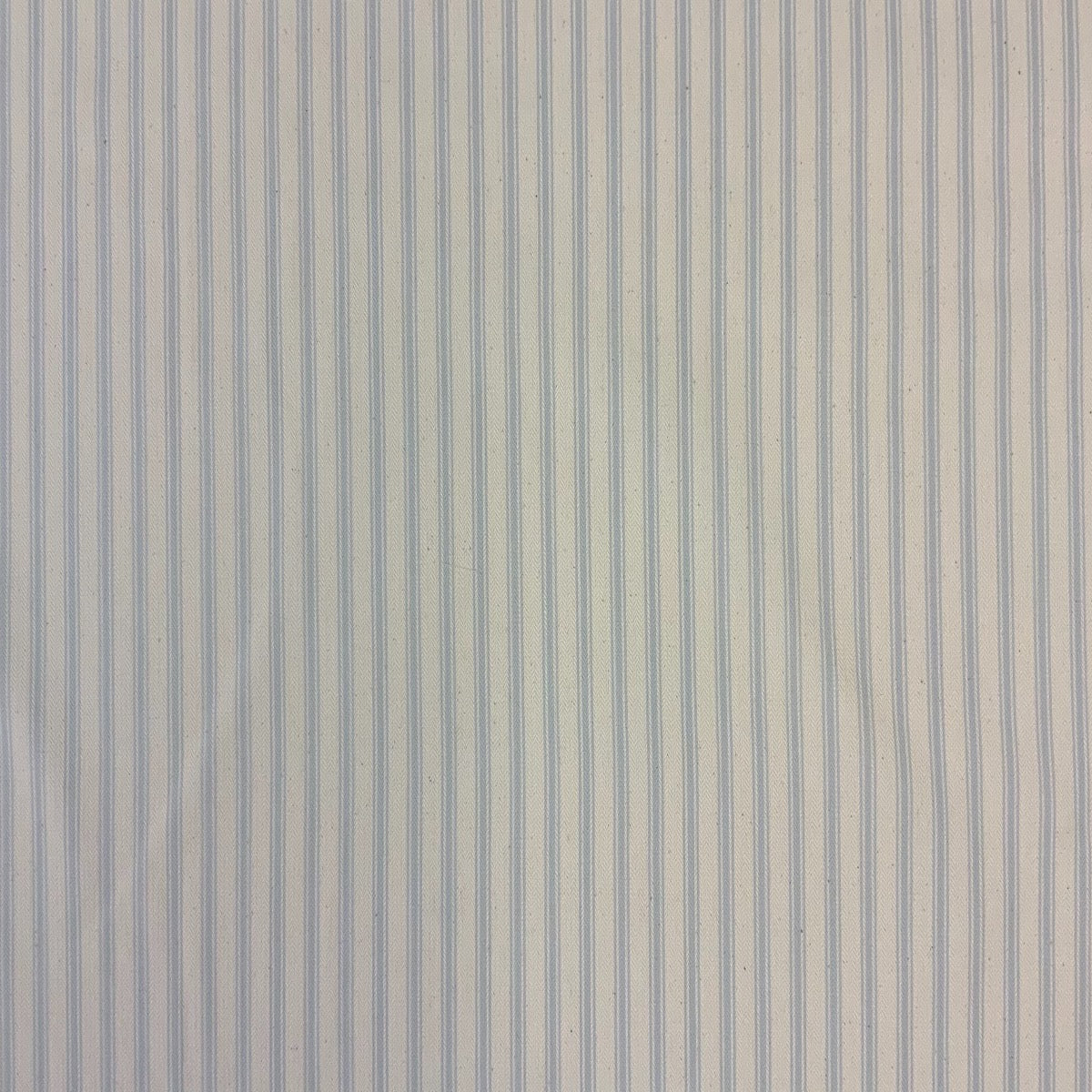 S198 French Woven Ticking Powder Blue