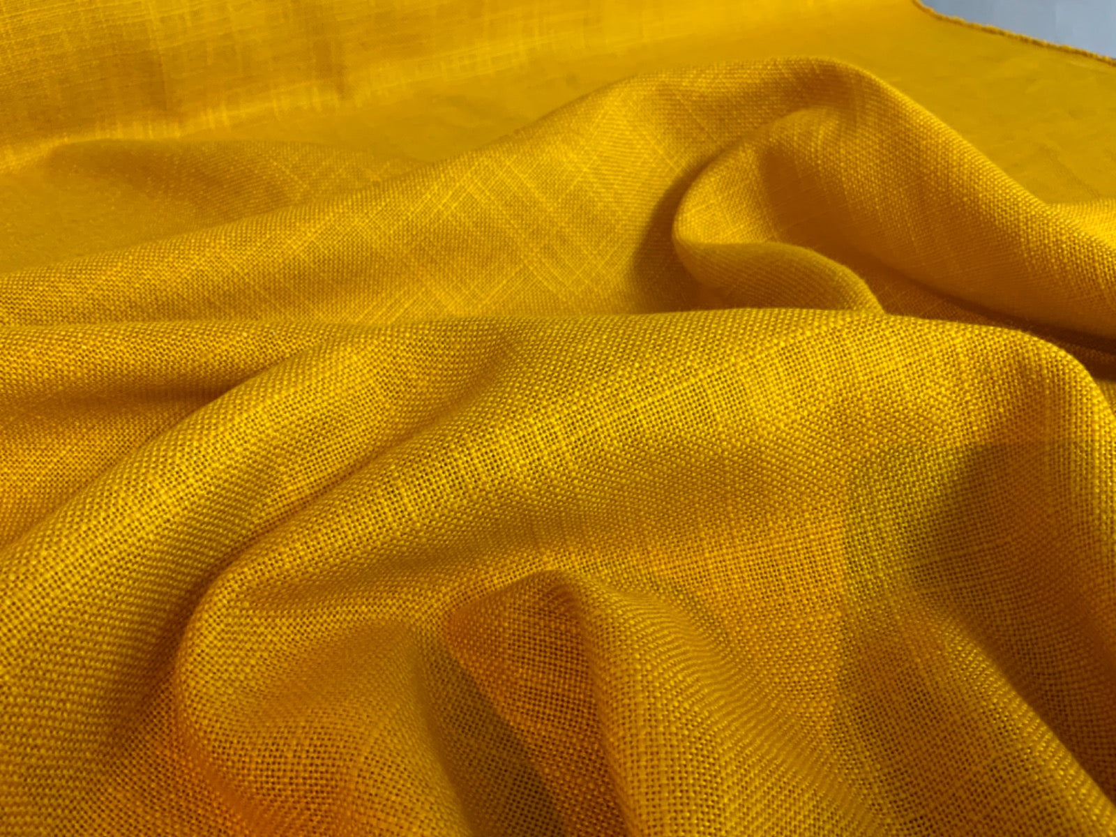 S242 Interiors Soft Drape Linen Sunshine Yellow