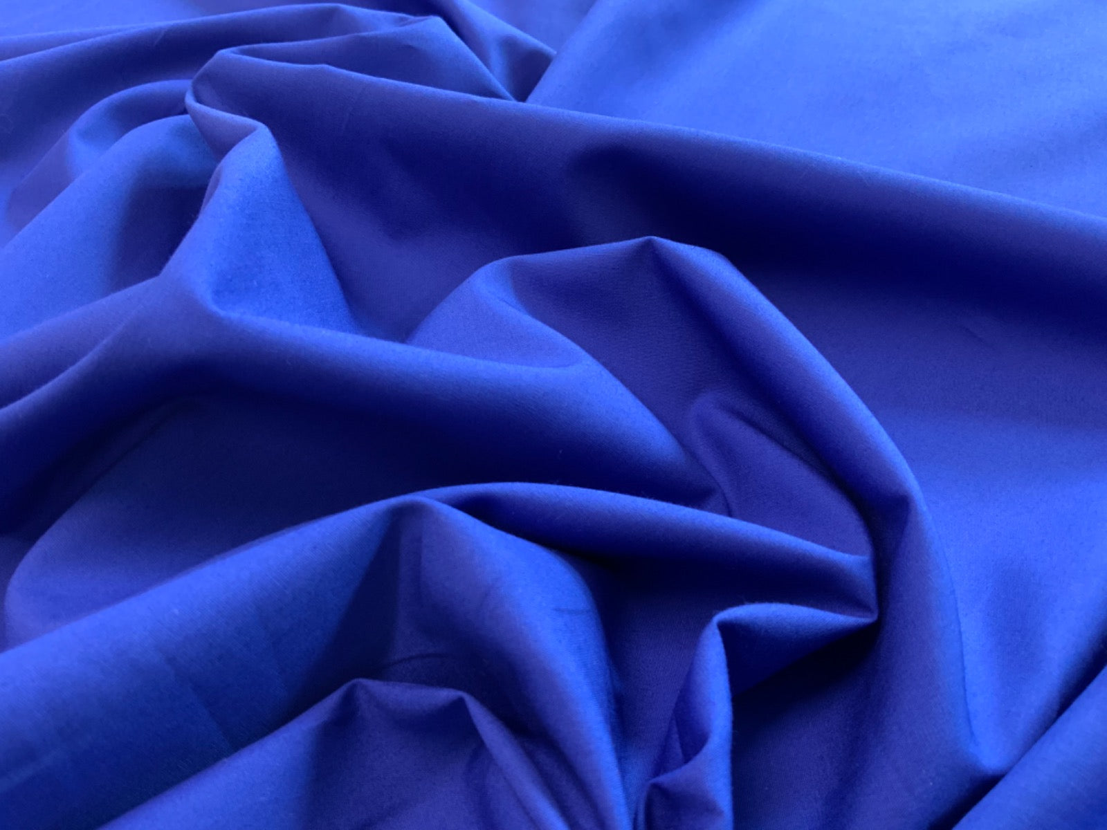 Plain Cotton Poplin Royal Blue CP0001