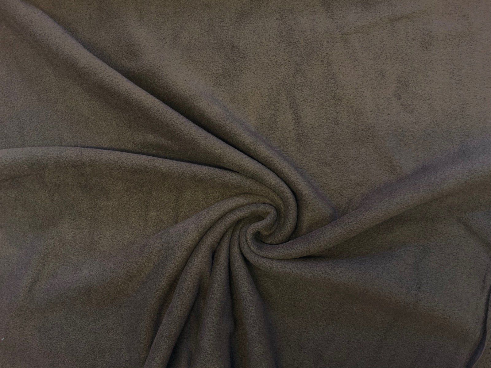 Grey Polar Fleece Fabric ES012