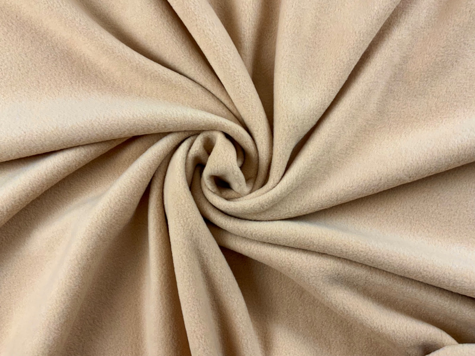 Beige Polar Fleece Fabric ES012