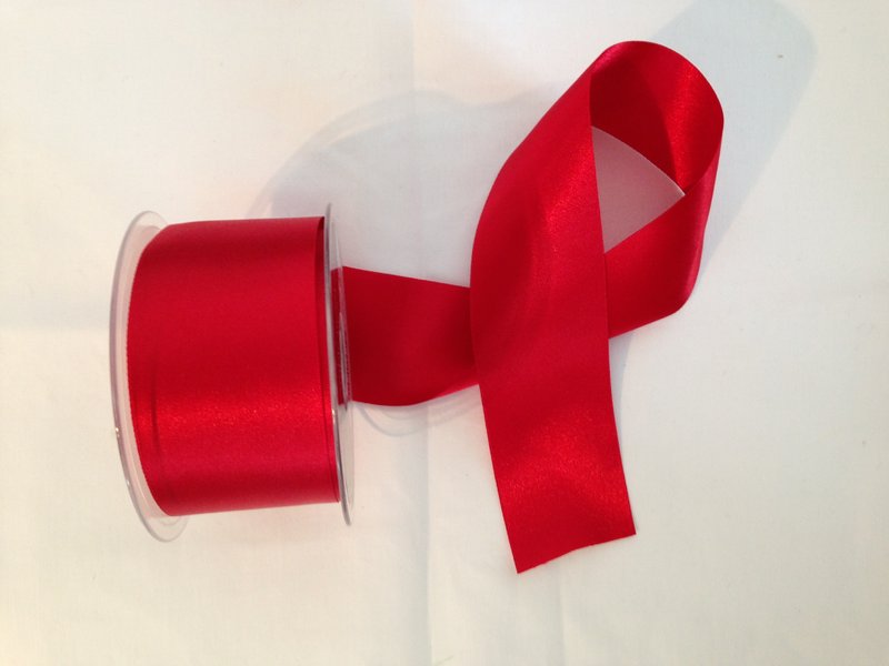 50mm Satin Ribbon Red