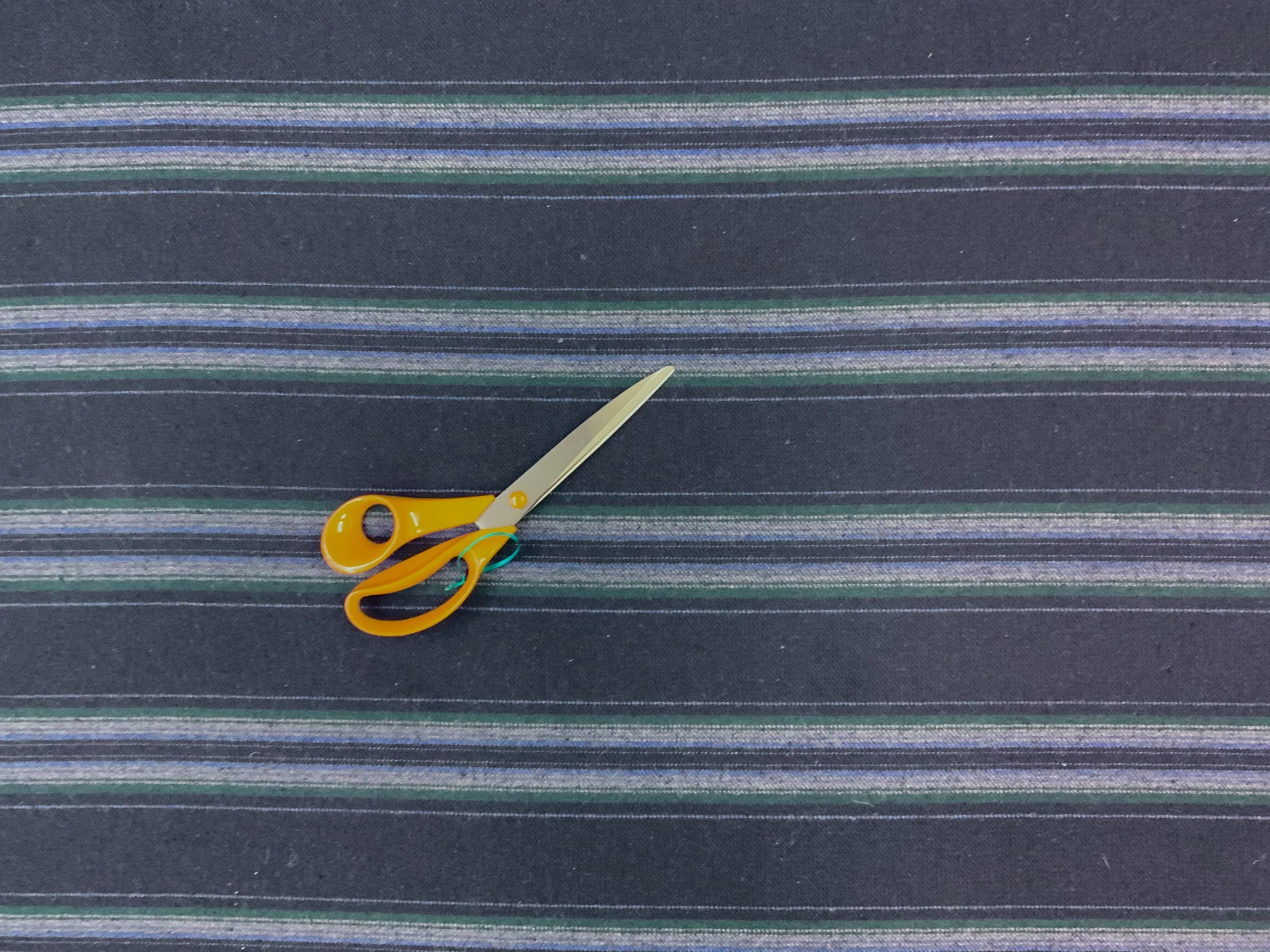 F158 Shepard Stripe Coating Wool Touch Midnight