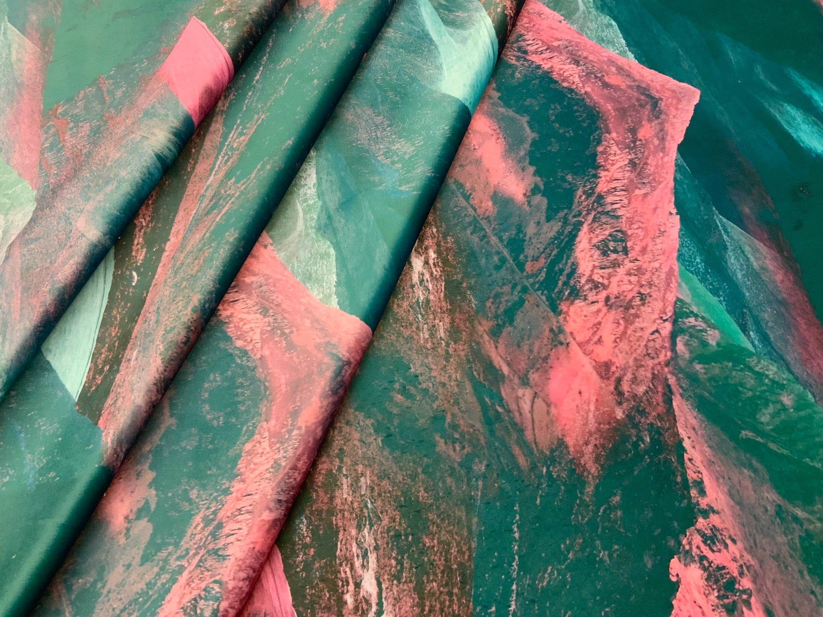 Tex Ex 2556 Ogwen Velvet Teal Blush