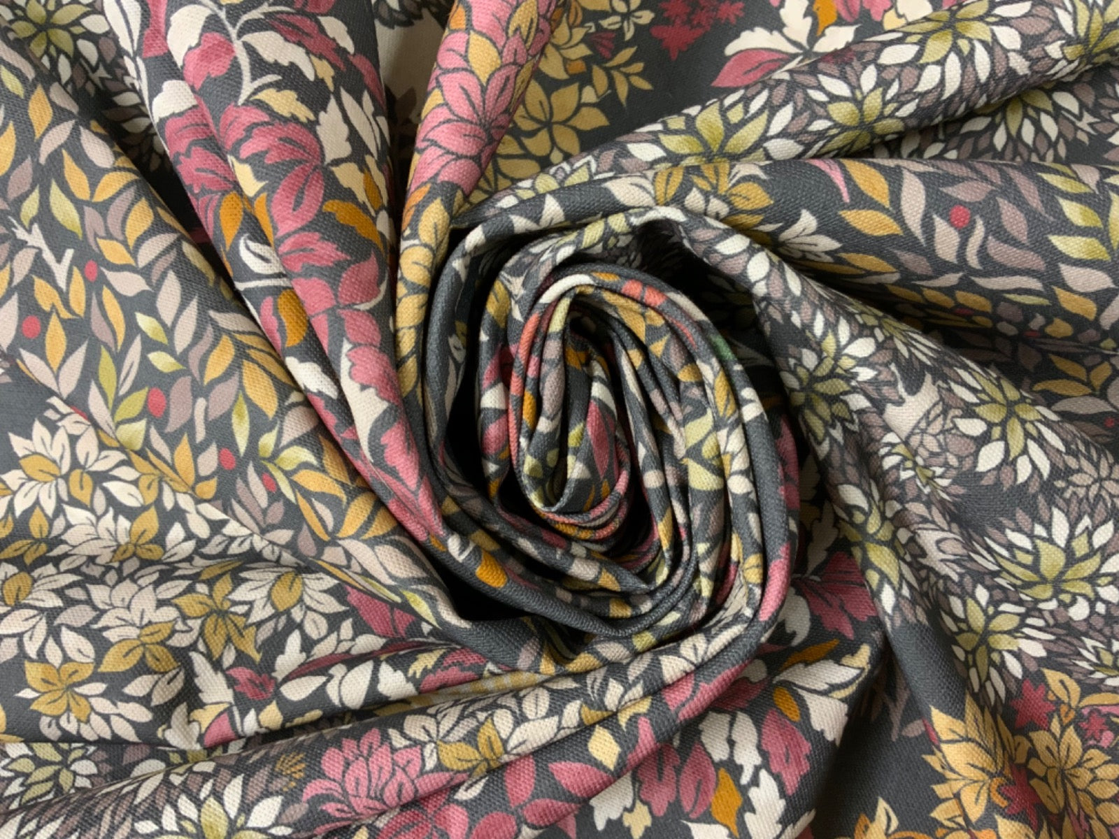 Clarke & Clarke Tatton Charcoal