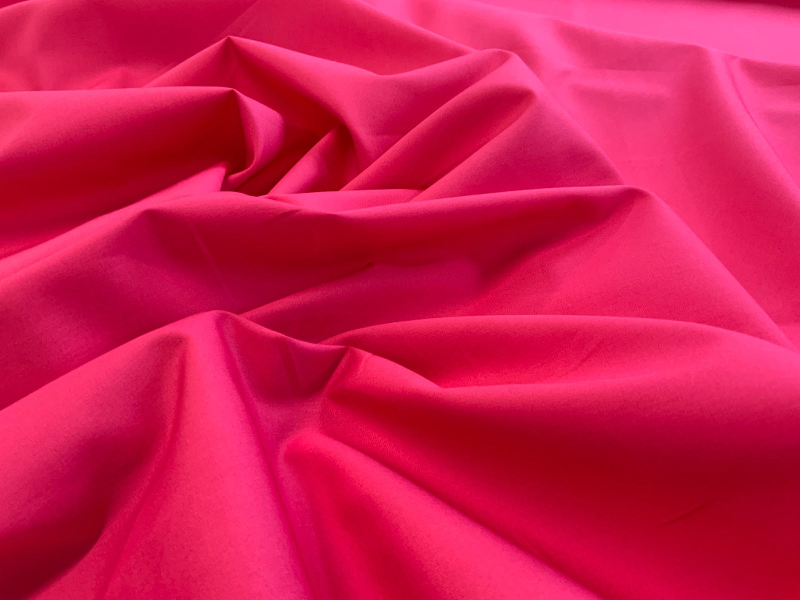 Plain Cotton Poplin Cerise Pink CP0001