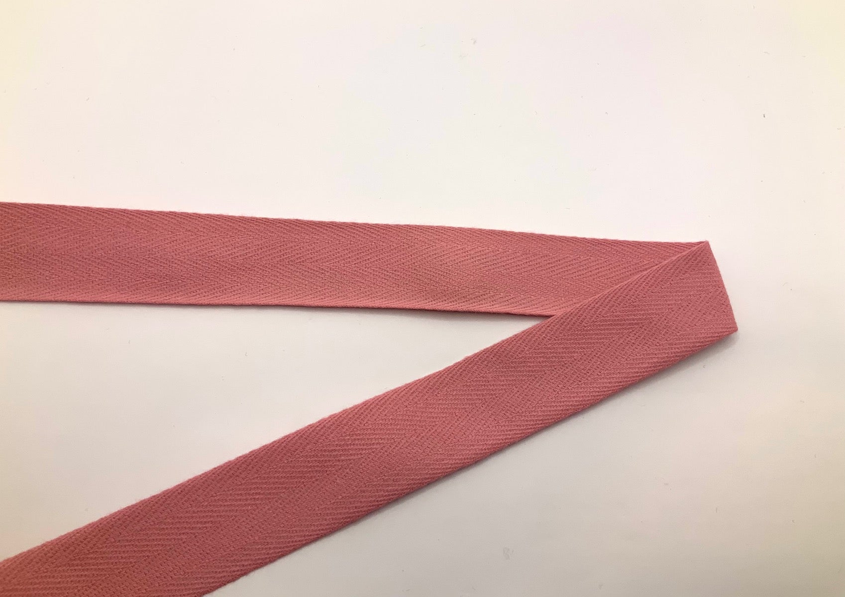 1" Cotton Tape Baby Pink