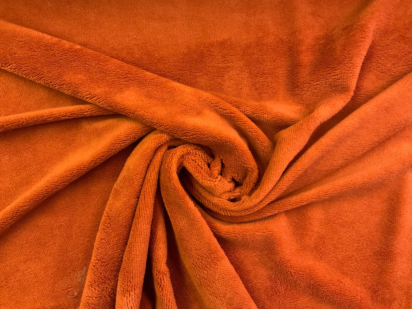 NEW Bamboo Towelling Rust B283