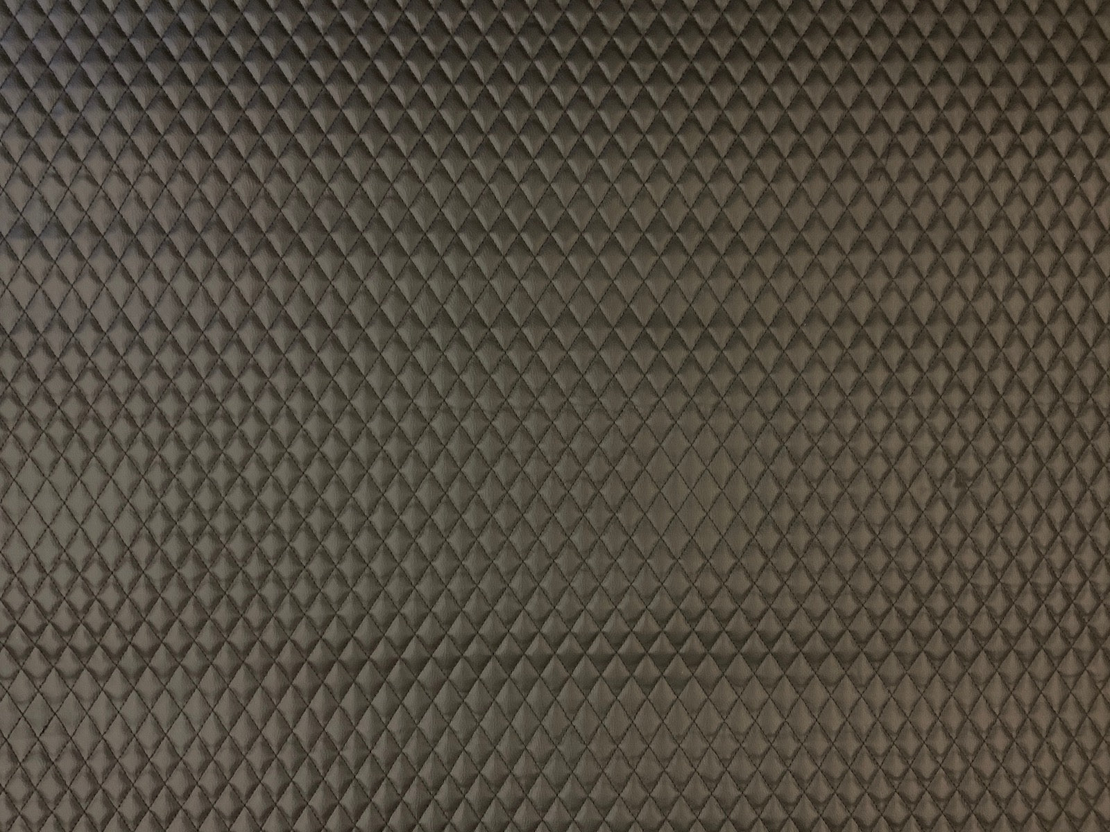 H284 Quilted Leatherette Black