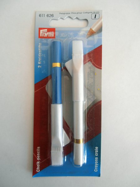 Prym Blue and White Chalk Pencil Marker