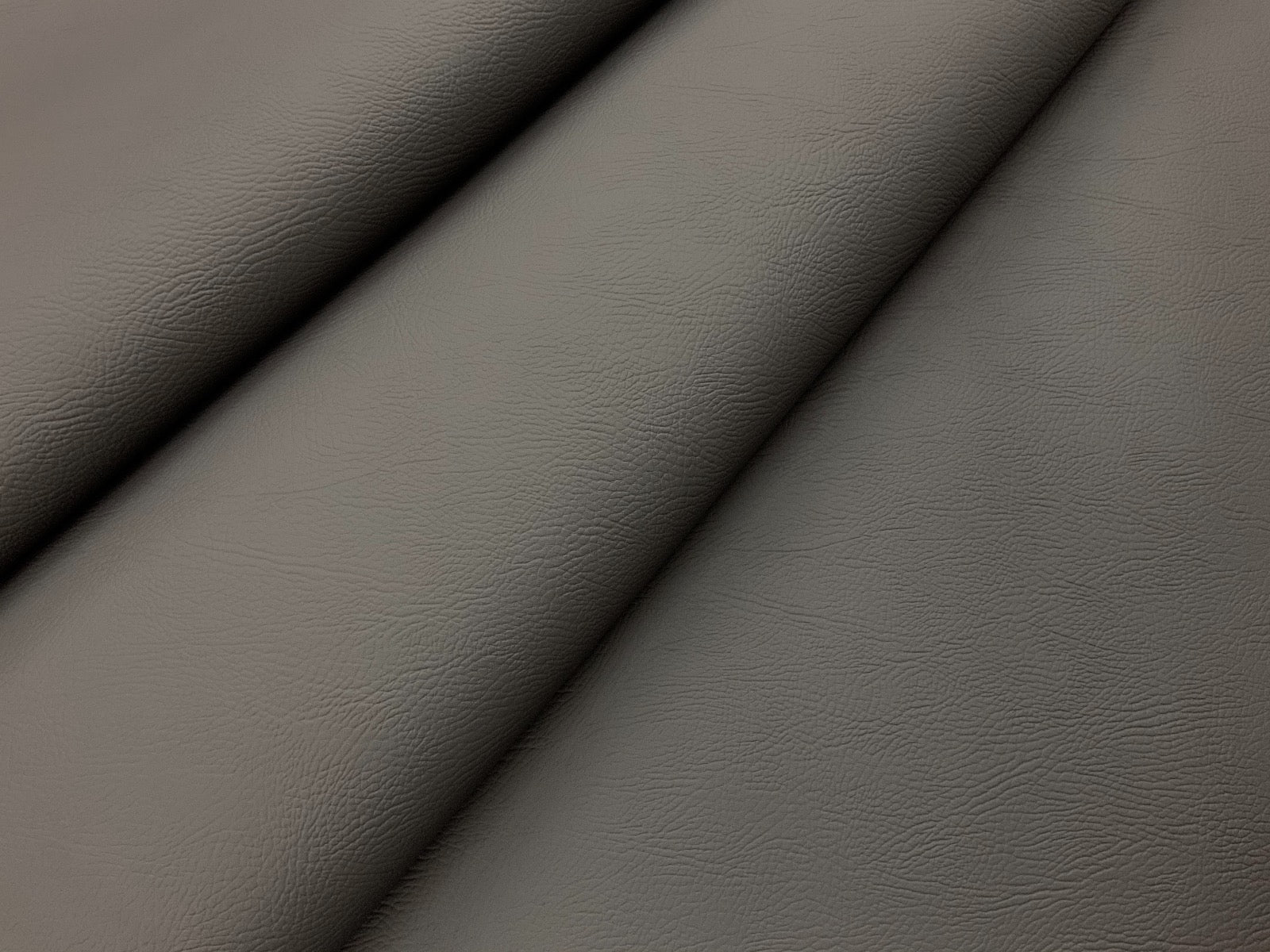 Flame Retardant Faux Leatherette Fabric Grey