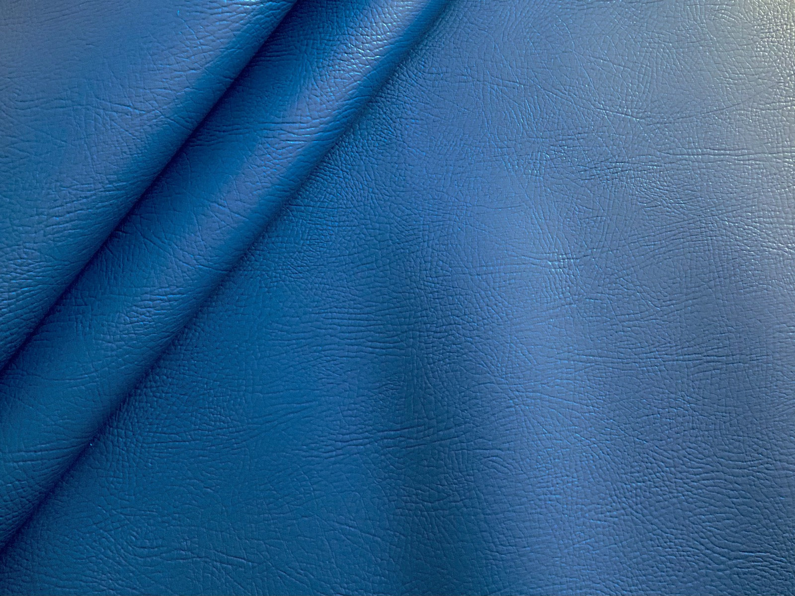 Flame Retardant Faux Leatherette Fabric Royal