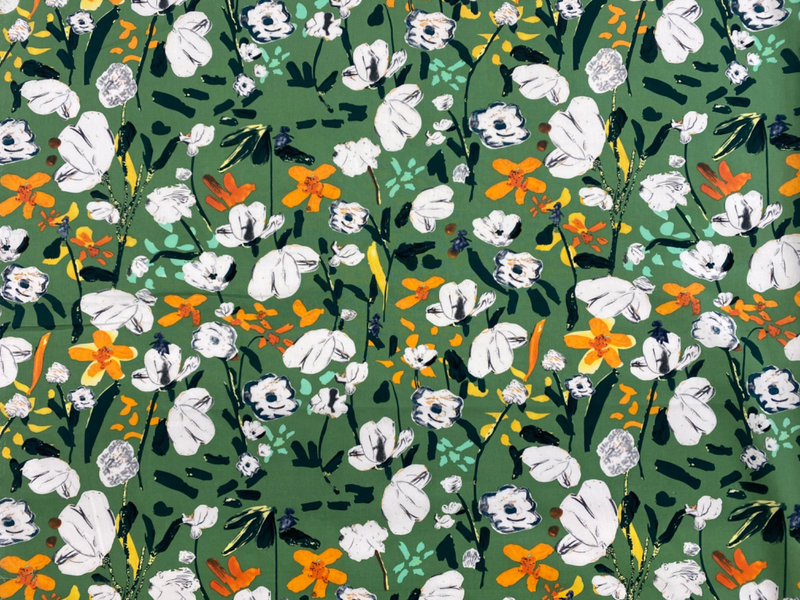 Tex Ex 2728 Paint me flowers green