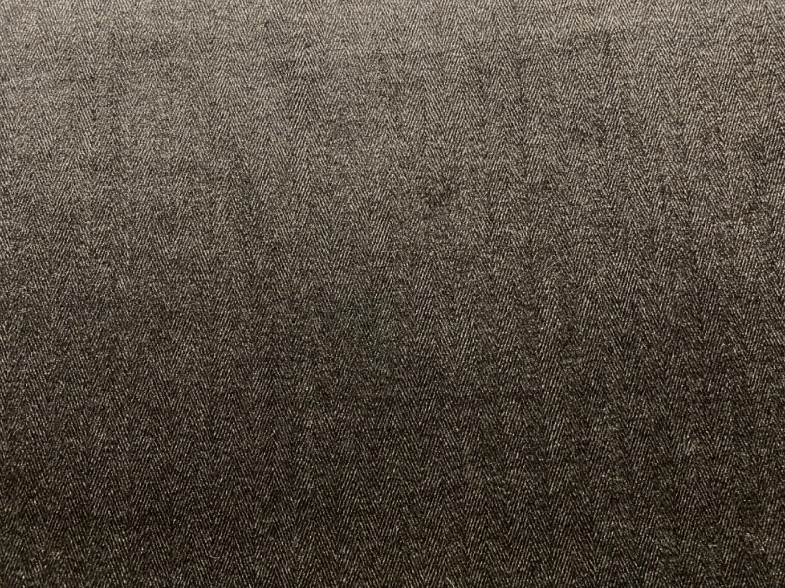 Faux Wool Touch Herringbone Charcoal F280