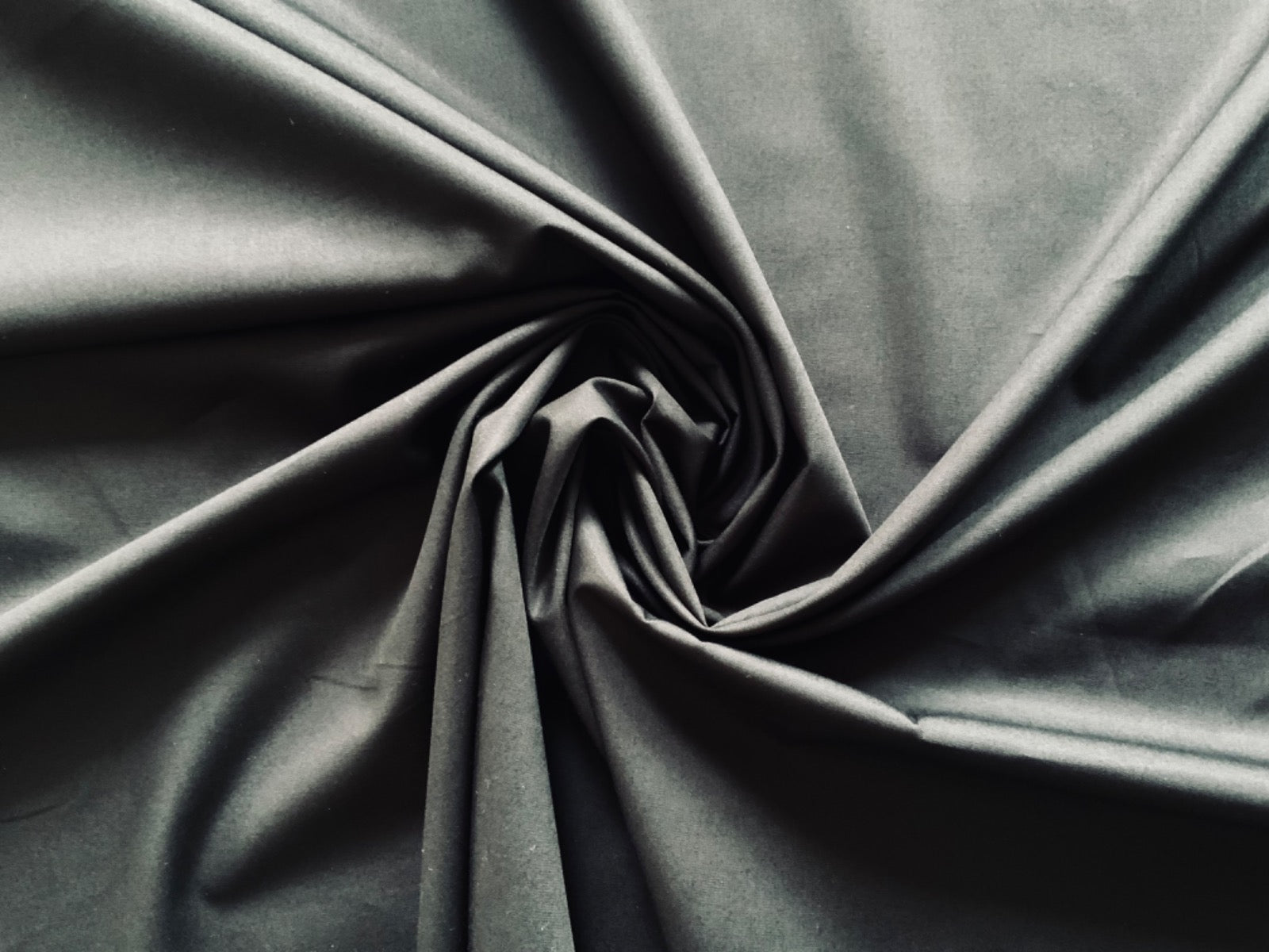 Plain Cotton Poplin Black CP0001