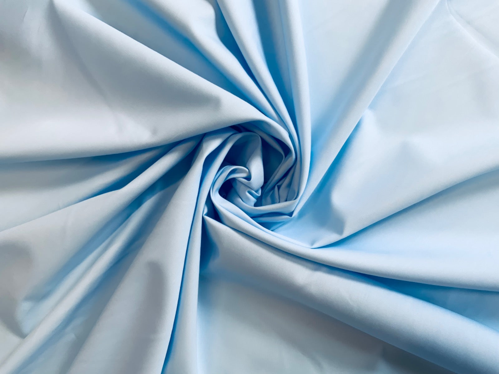 Plain Cotton Poplin Pale Blue CP0001