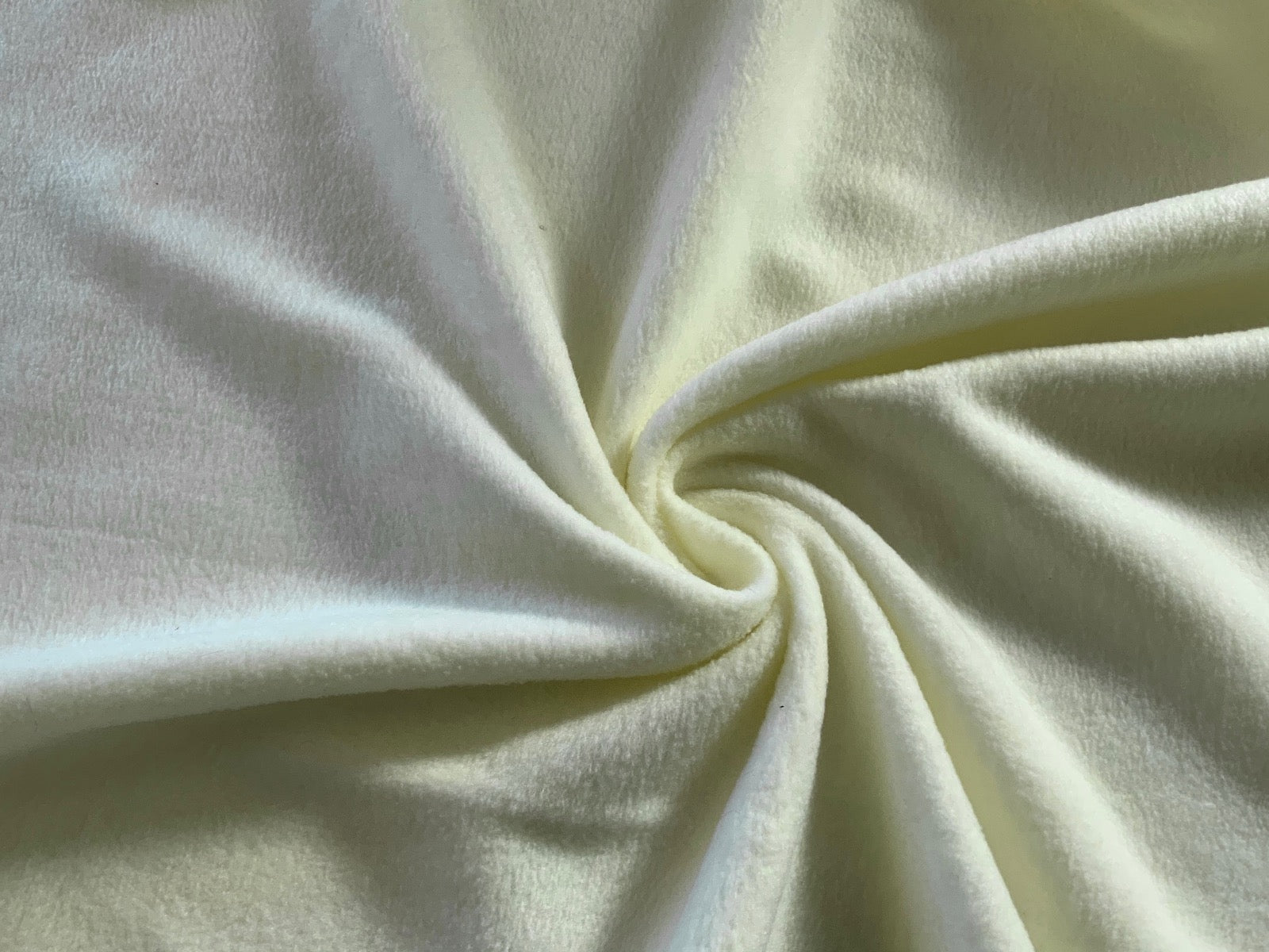 Cream Polar Fleece Fabric ES012