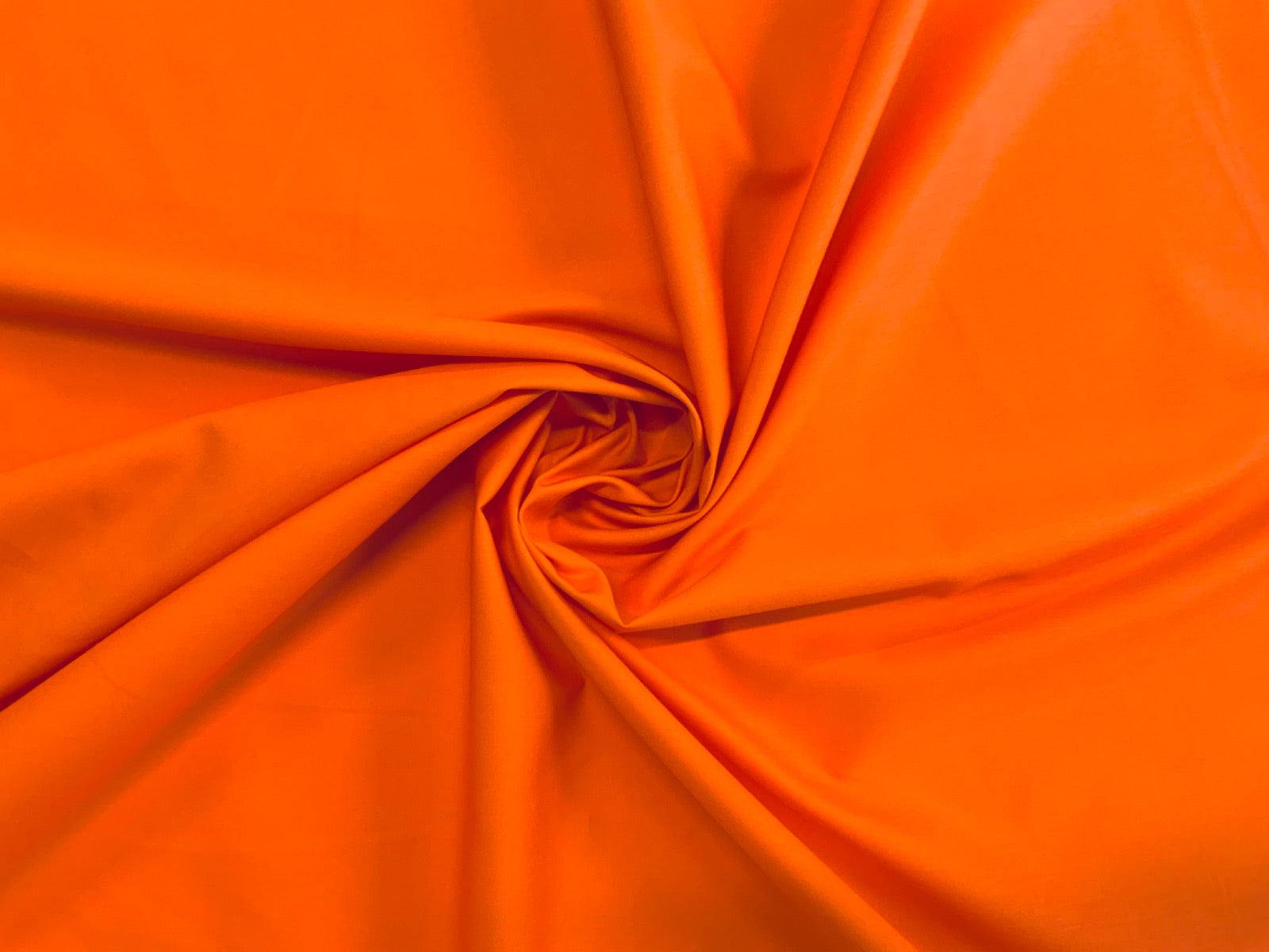 Plain Cotton Poplin Orange CP0001