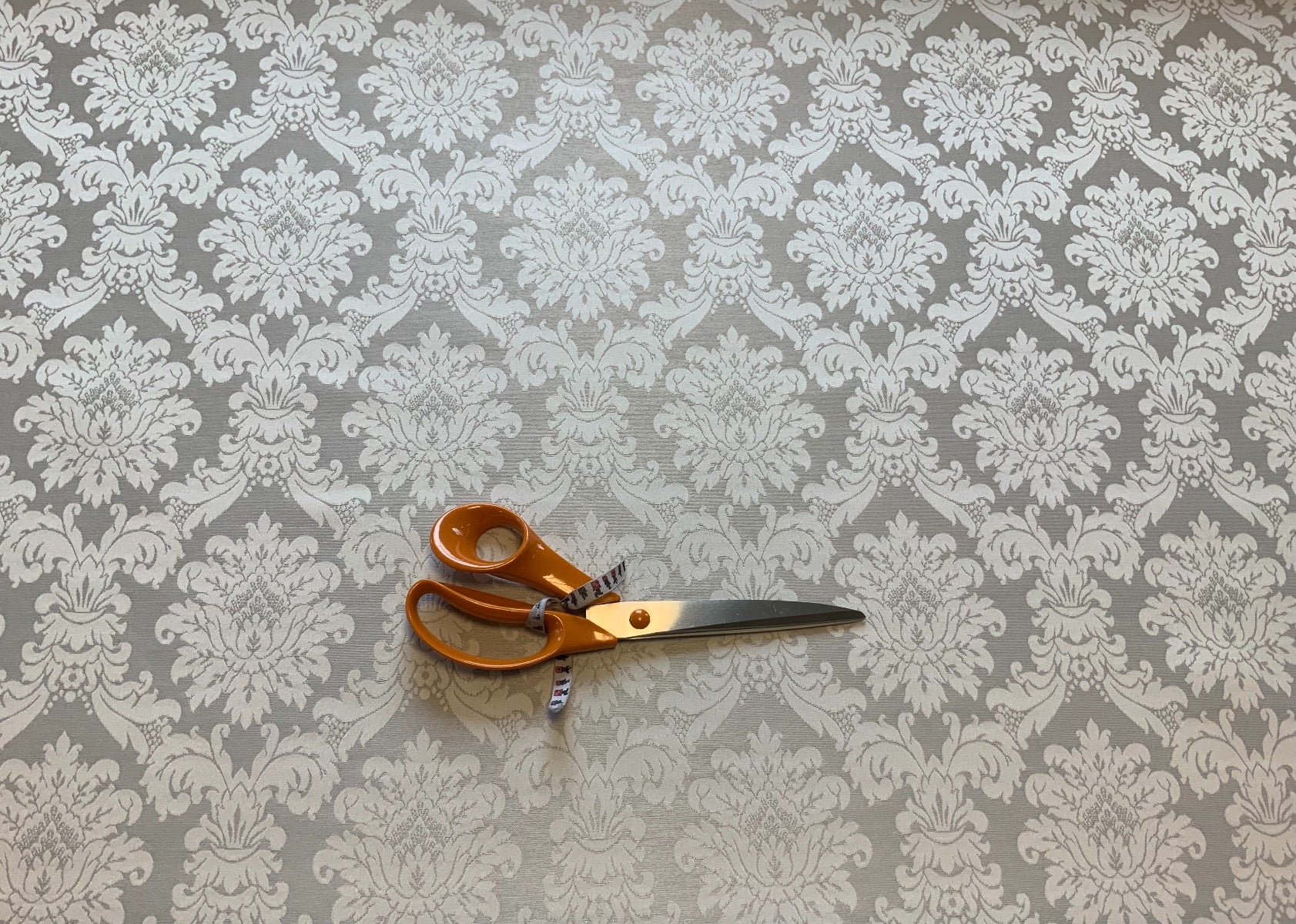 French Damask Silver H190