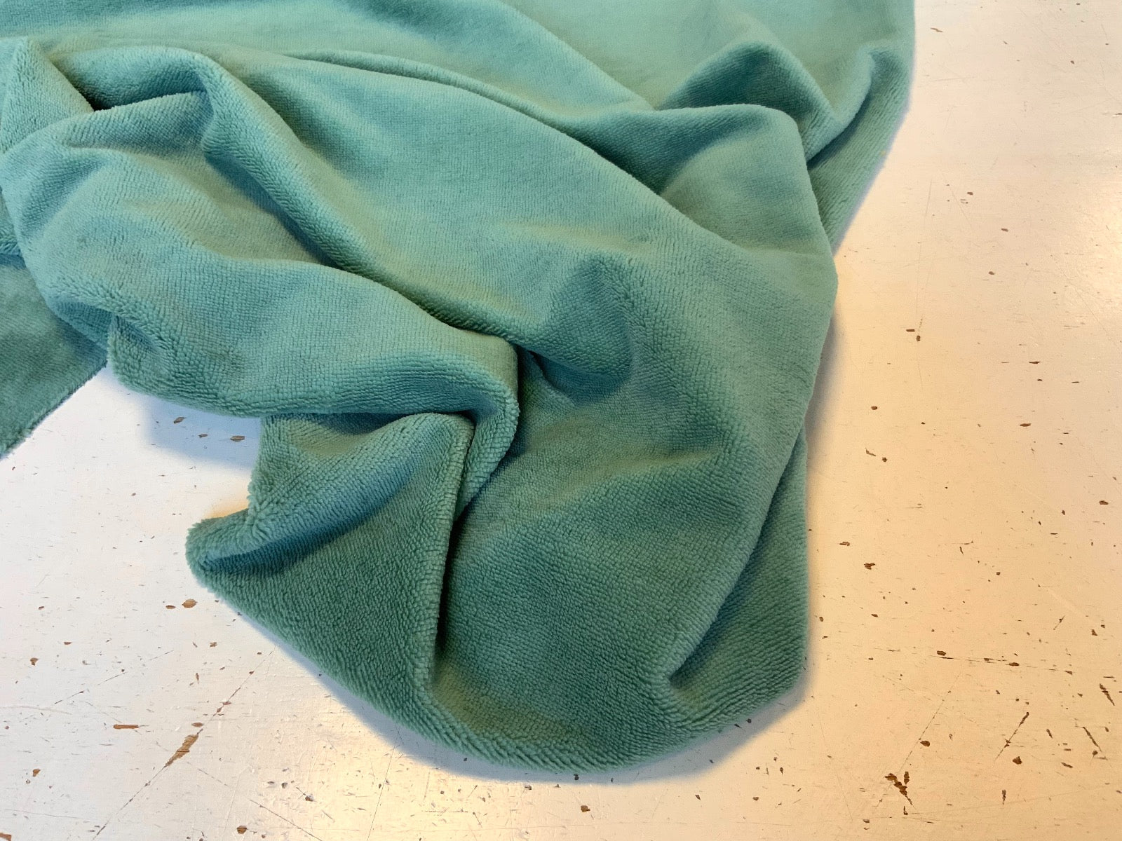 NEW Bamboo Towelling Mint B358