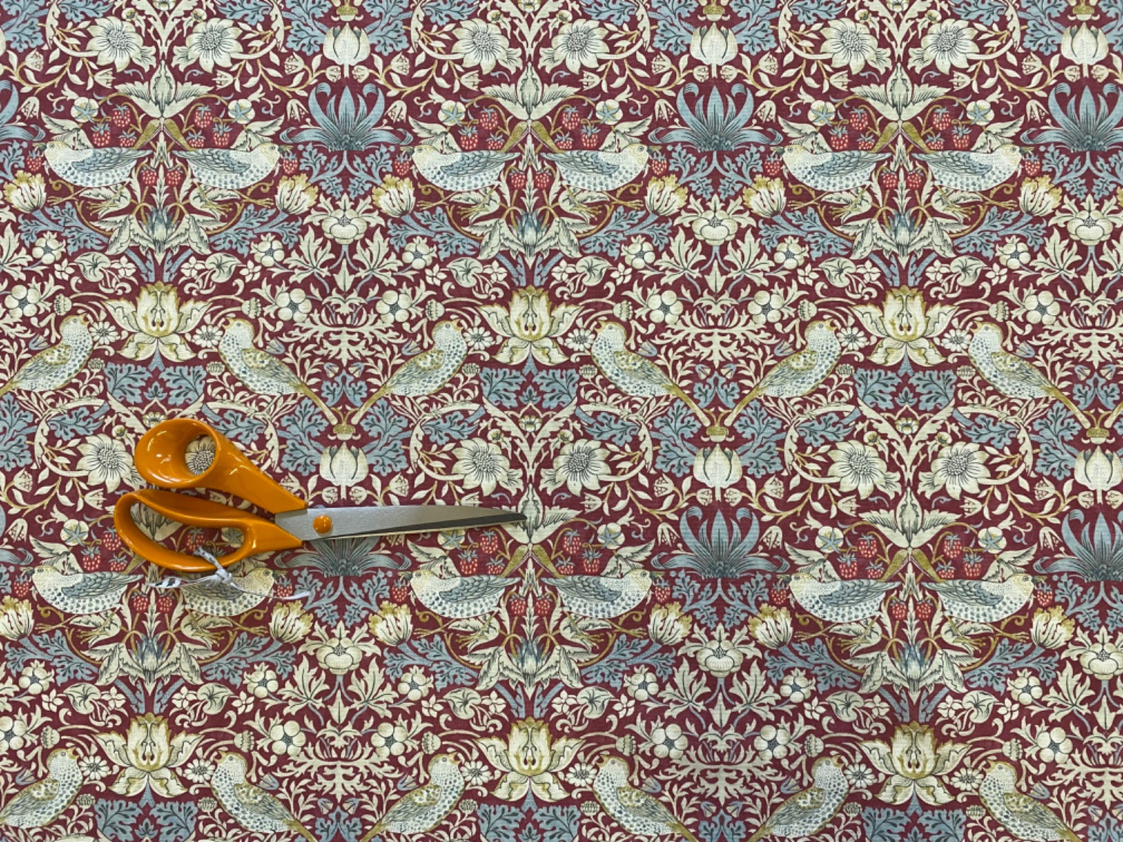 Clarke & Clarke Strawberry Thief Plum