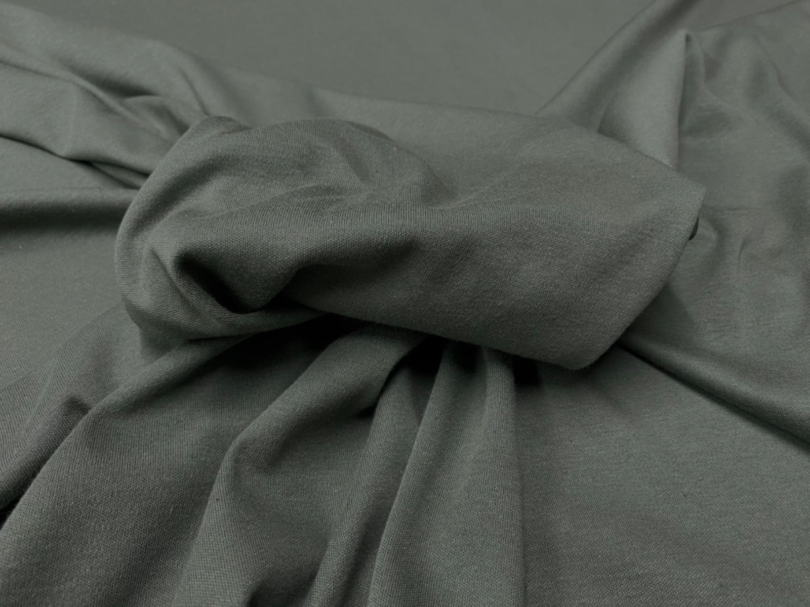 Plain Cotton Interlock Jersey Khaki Tex Ex 2754