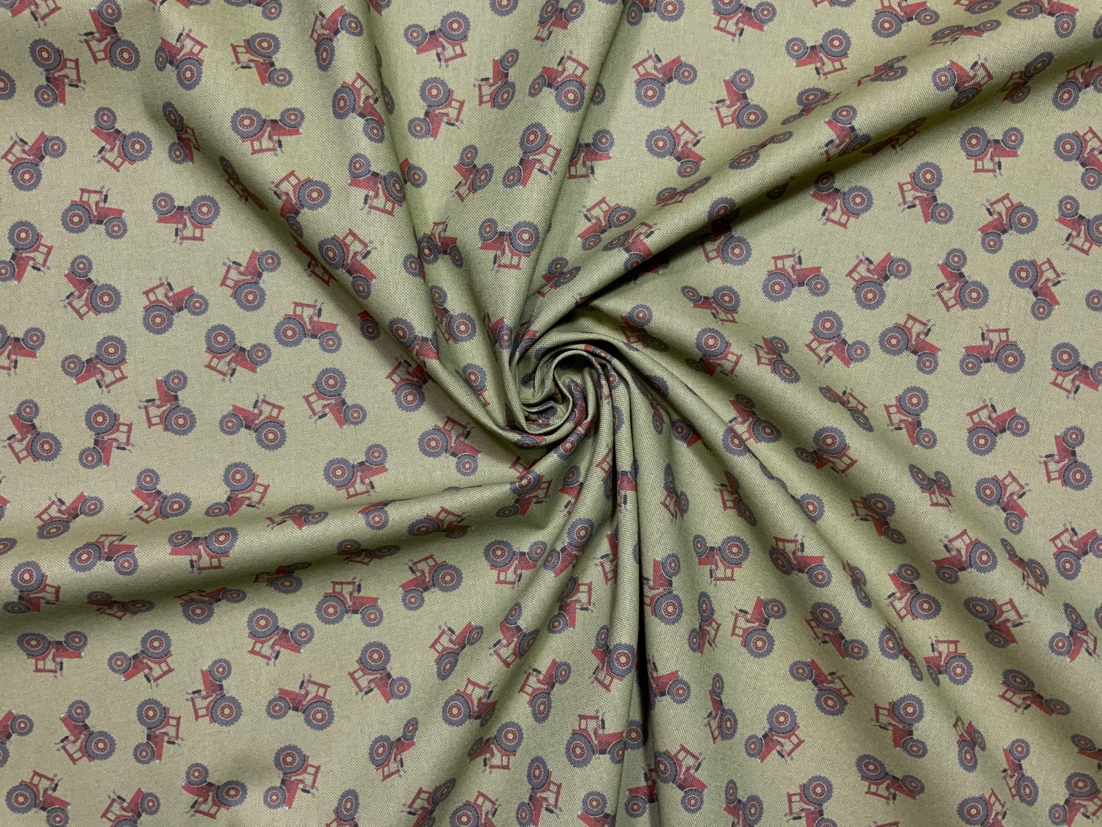 S71 Dinky Tractor Allover Sage