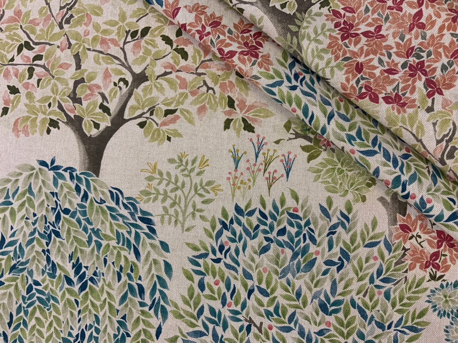 Clarke & Clarke Tatton Spice Linen