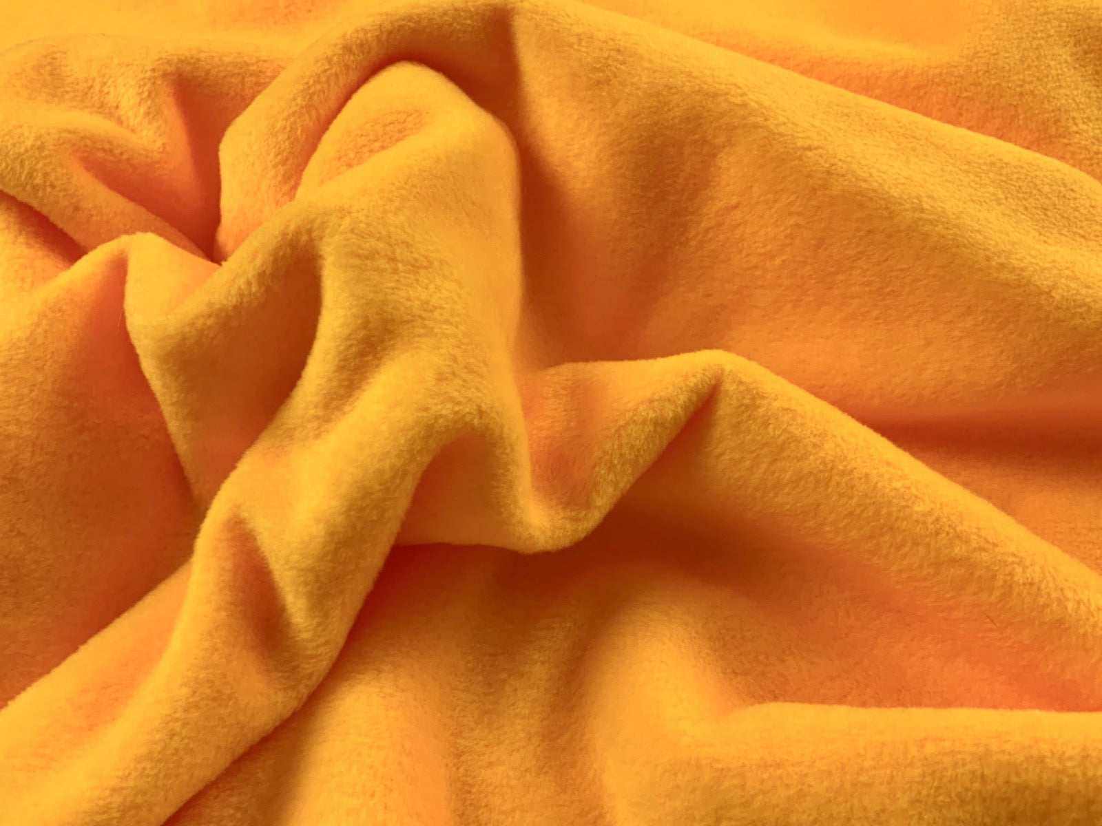 Yellow Polar Fleece Fabric ES012